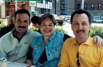 Steve Gill, Kathy Hyett & Marcel